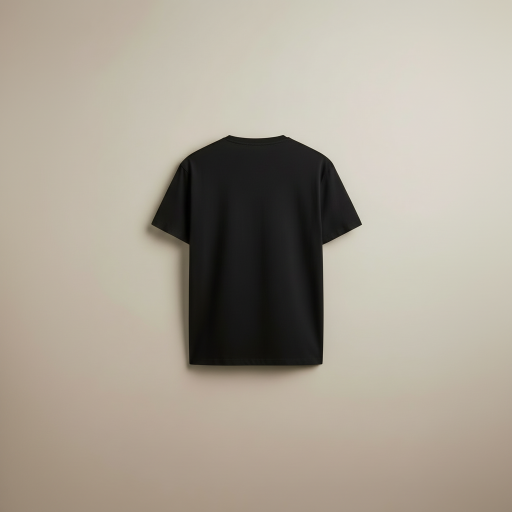 Muscle Black — Flat Back