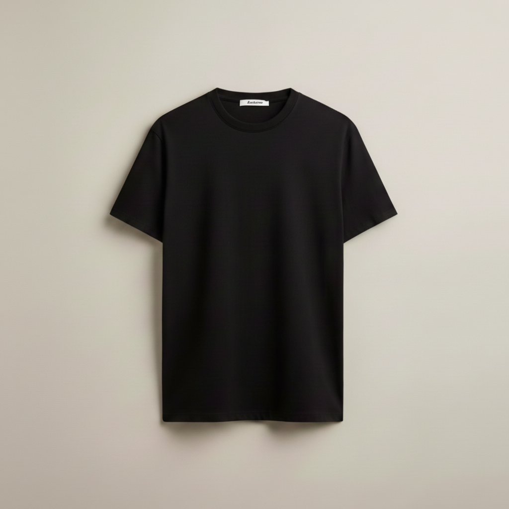 Muscle Black — Flat Front