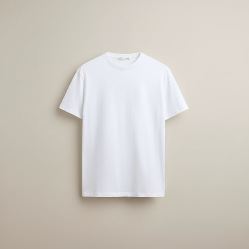 Muscle White — Flat Front