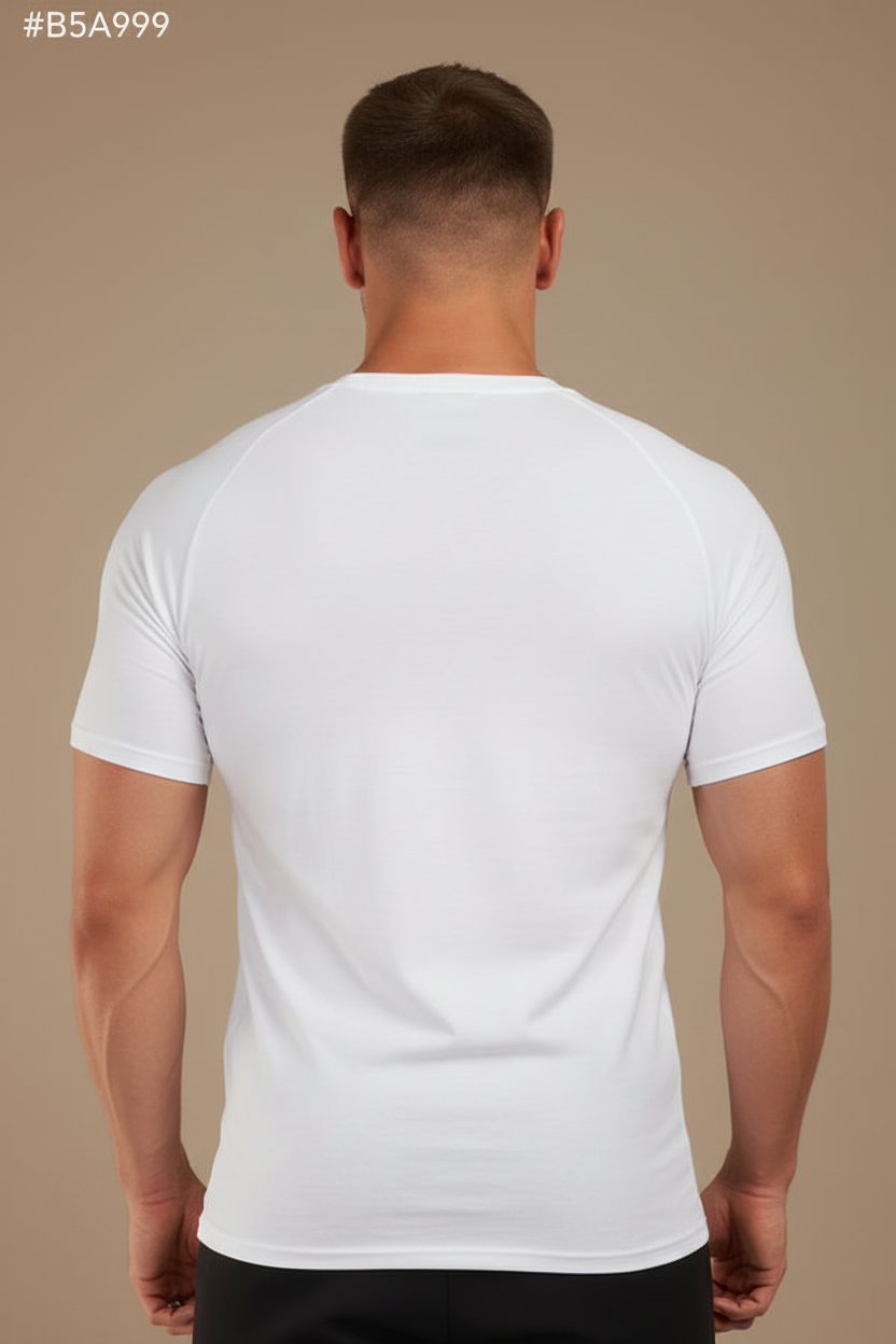 Muscle White — Retro