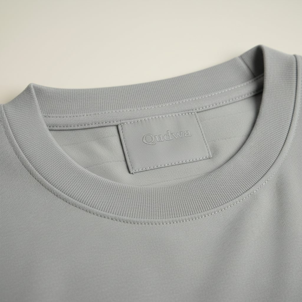 Oversize Grey — Fabric Detail