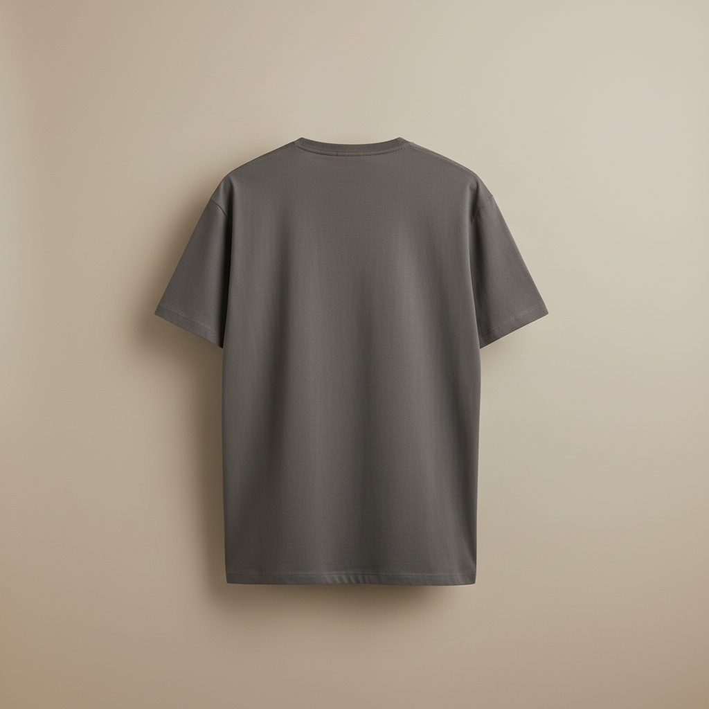 Oversize Grey — Flat Back