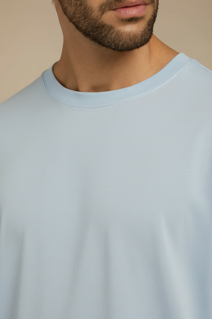 Oversize Pastel Blue — Dettaglio