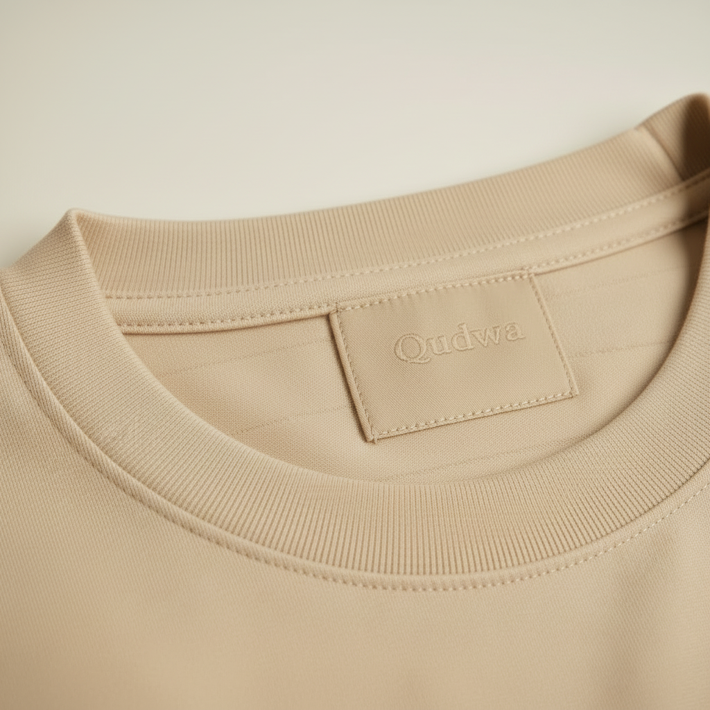 Oversize Sand — Fabric Detail