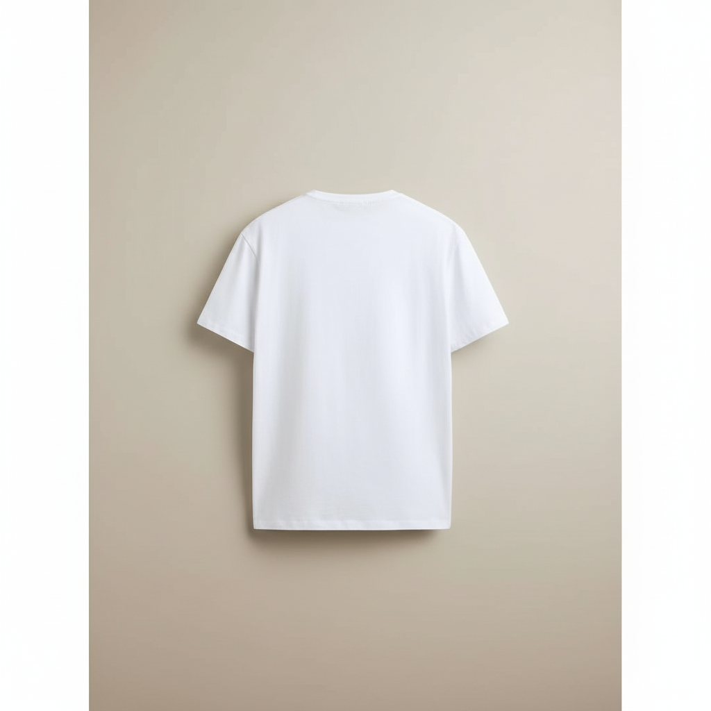 Oversize White — Flat Back