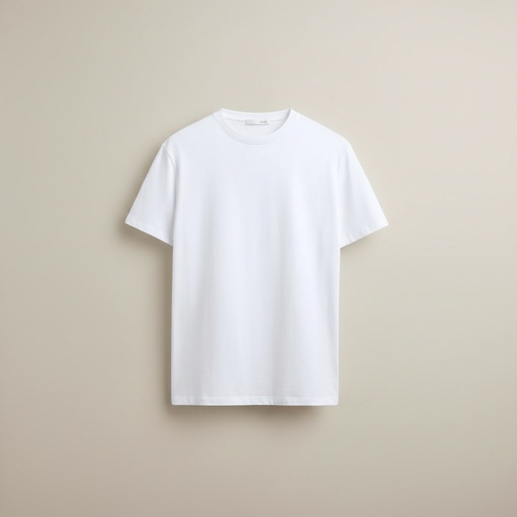 Oversize White — Flat Front