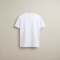 Oversize White — Flat Front