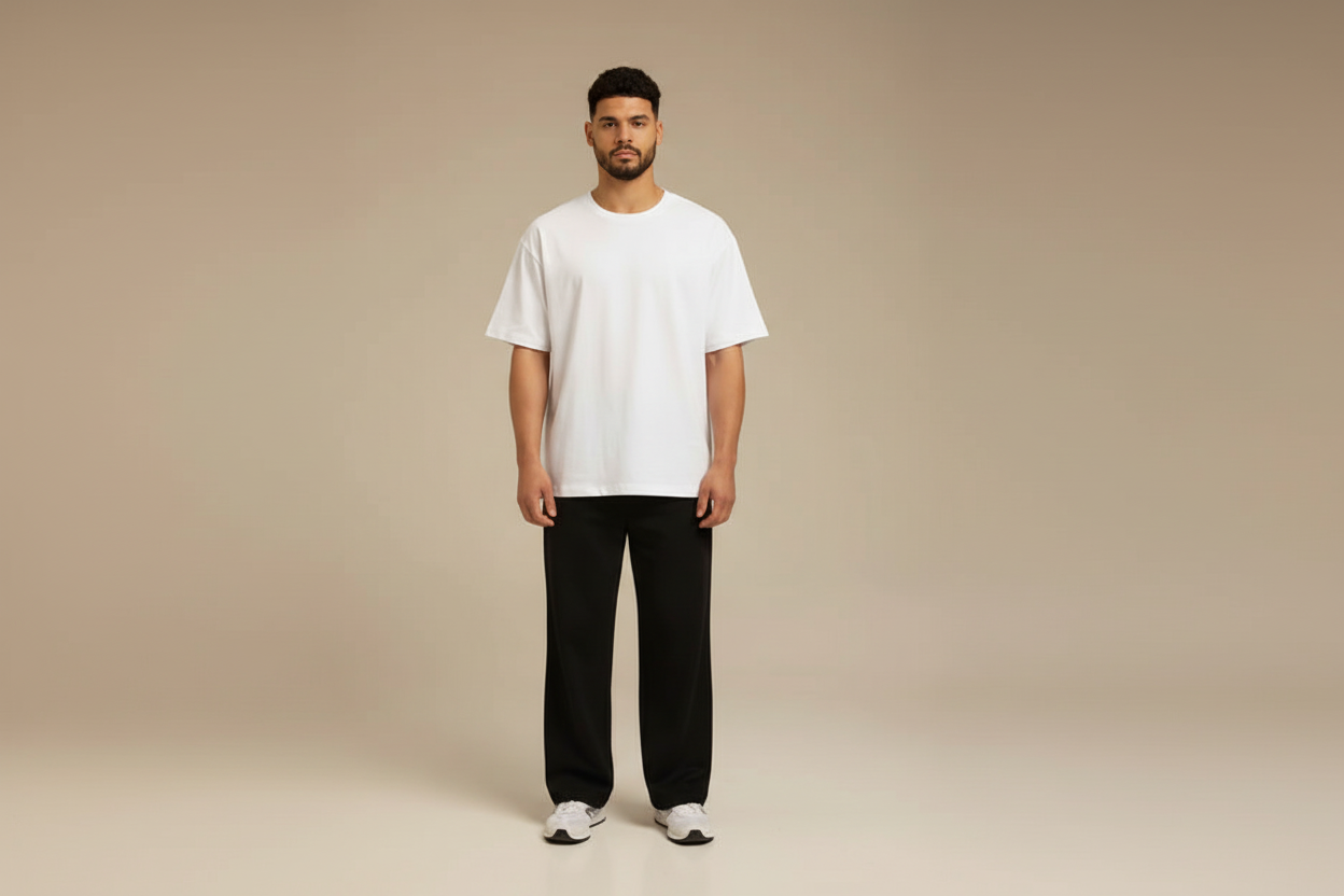 Oversize White — Frontale