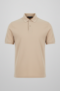 Polo regular fit beige pastello